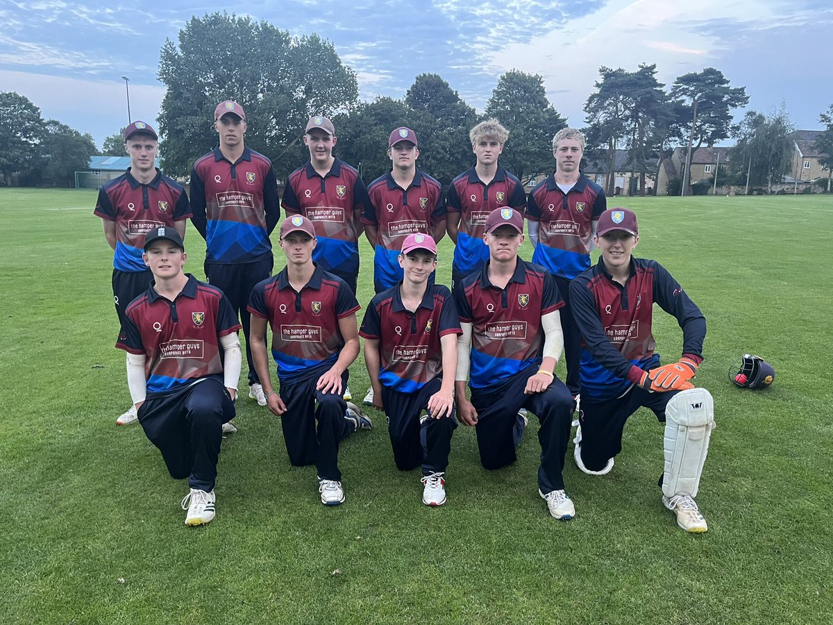 TSA_Youth's tweet photo. What a team performance from these lads tonight !!! Massive congratulations to our U1️⃣9️⃣’s for reaching @SomCricketFDN    T20 Cup Semifinals after beating @CrewkerneCC  TSA 131 all out 🏏Crewkerne 120-8 👏👏👏 
Next stop @deanediamonds 💪💪💪 
#owts #youngsaints #somersetcricket https://t.co/OKLSxlK1o0