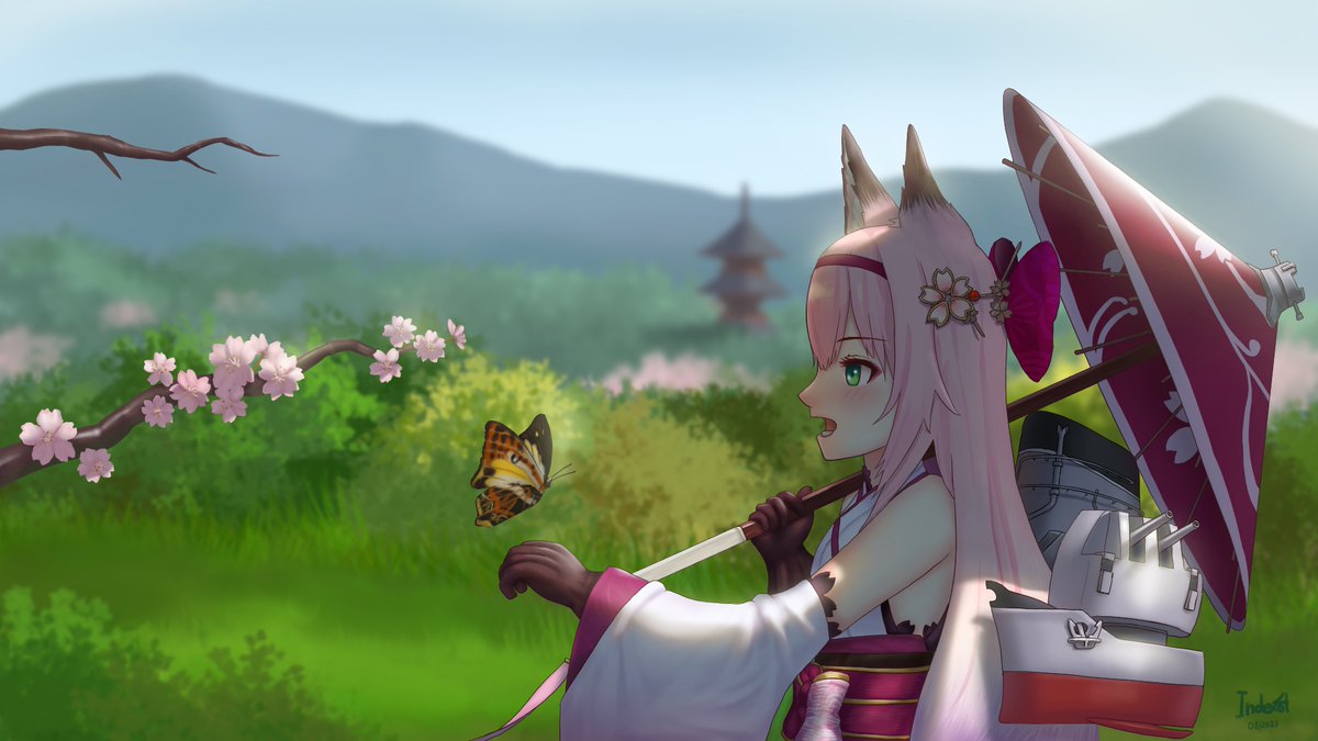 indexoquarto's tweet photo. Hanazuki goes for a walk
#AzurLane 
#アズールレーン https://t.co/J5q1Kld6Vl