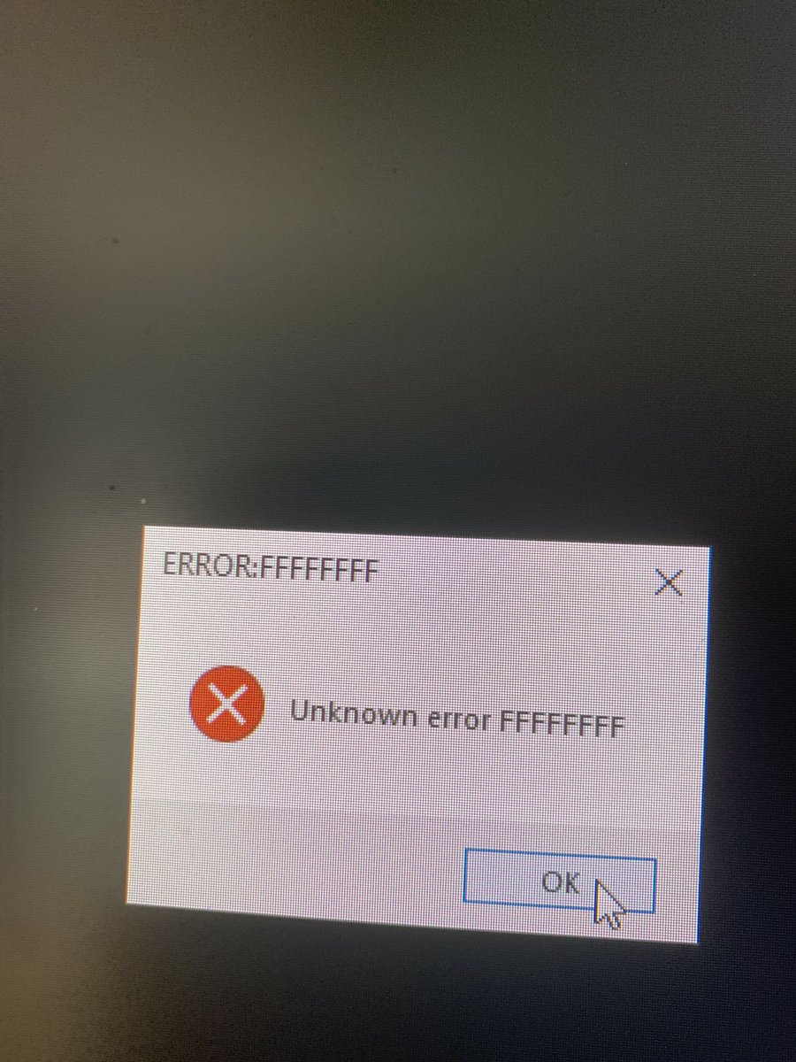 SugarFoxtrot's tweet photo. Keep getting this FFFFFF warning and crash on my Red Dead Redemption 2.. I just want to finish my story! https://t.co/lt2GCQEcFg