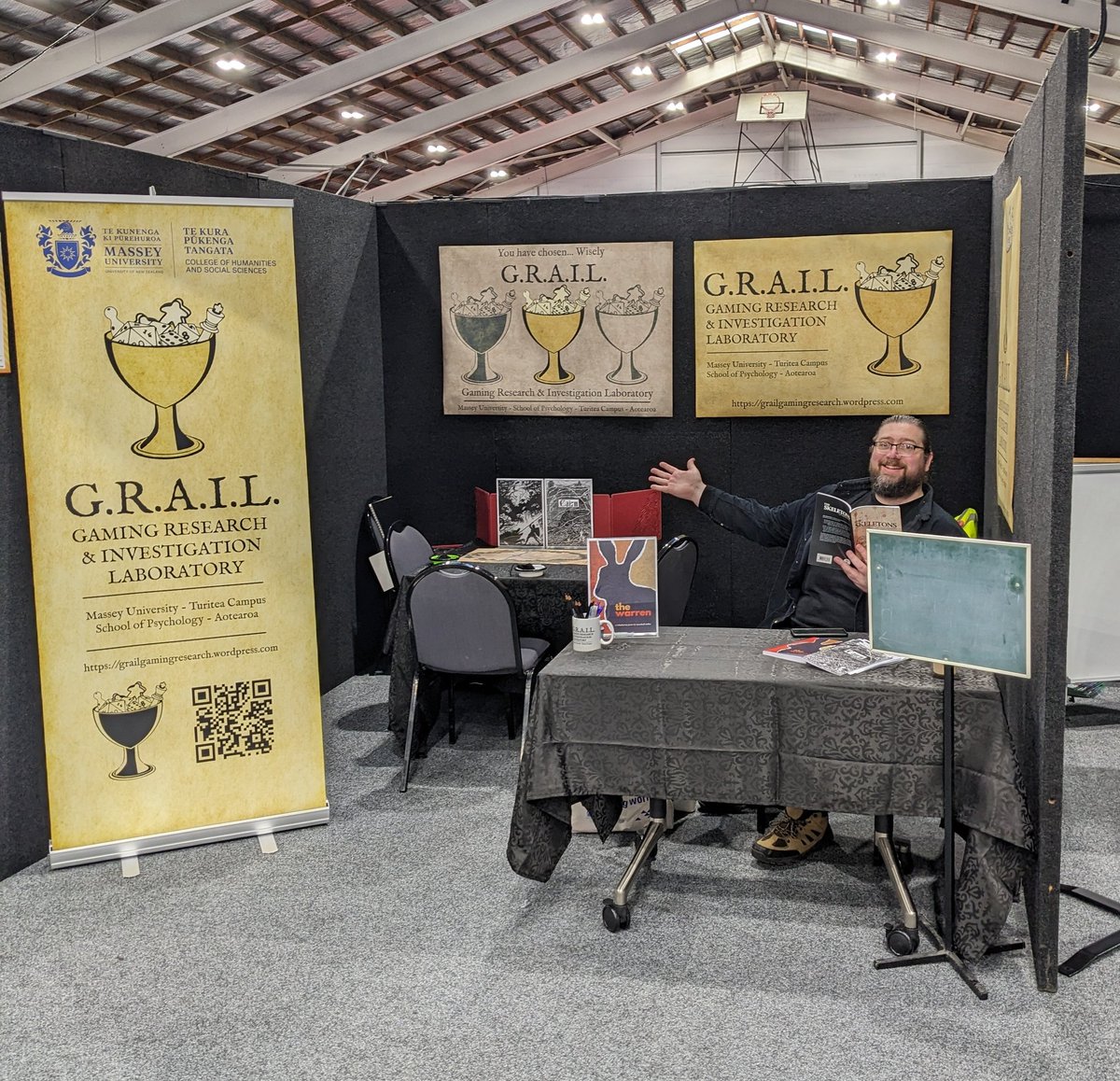 DevouringRossus's tweet image. We're at PalmyGeddon! Come say hi if you're here. Play a game?