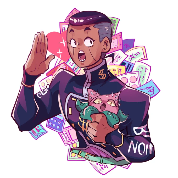 Okuyasu / The Hand  double-sided Acrylic Charm  The big boy himself! The main boy!