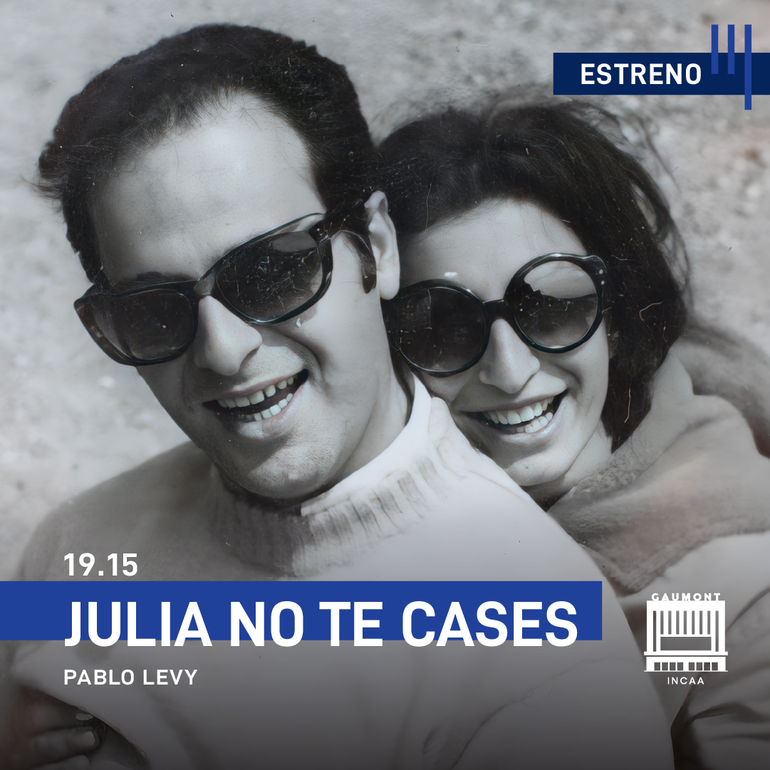 CineGaumont's tweet photo. 🎬  "Julia no te cases", dirigida por @PabloLevy 

📽️ Hasta el 09/08: 19.15 hs

Fotos, videos y audios grabados sin el consentimiento de Julia son la esencia de esta película que cuenta la historia de una mujer que se casó a pesar de tener muchas dudas

¡Nos vemos en el cine!🎬🍿 https://t.co/GVvXOLUTpp