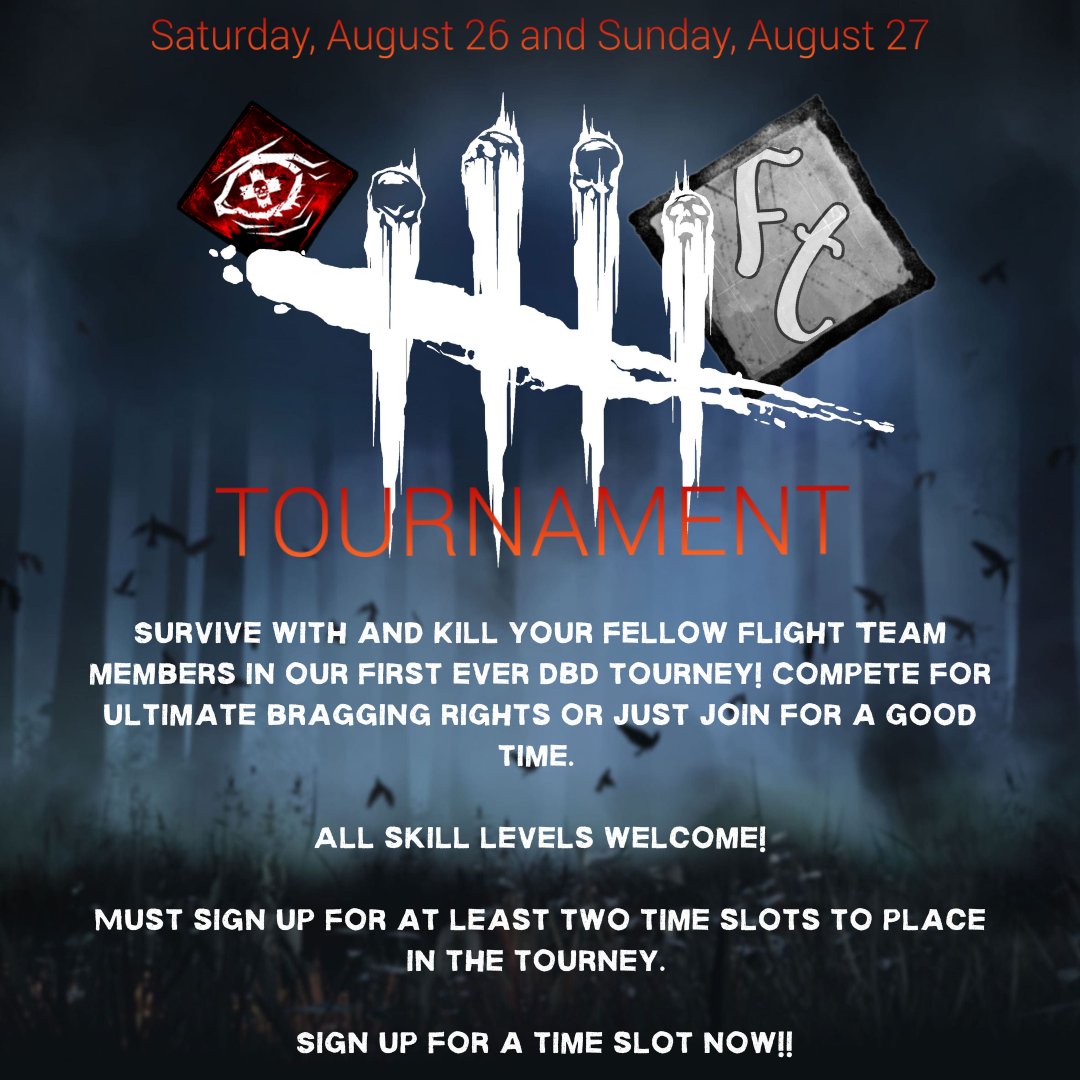 The Flight Team (@theflightteam_) on Twitter photo Flight Team members, have we got an event for you!!! Check out the event tabs in the discord to sign up, and if you have any questions, hit up Modmail! This is event is for newbies and vets alike. Have you wanted to try Deebs?? Now is your chance! Flight Team members, have we got an event for you!!! Check out the event tabs in the discord to sign up, and if you have any questions, hit up Modmail! This is event is for newbies and vets alike. Have you wanted to try Deebs?? Now is your chance!
