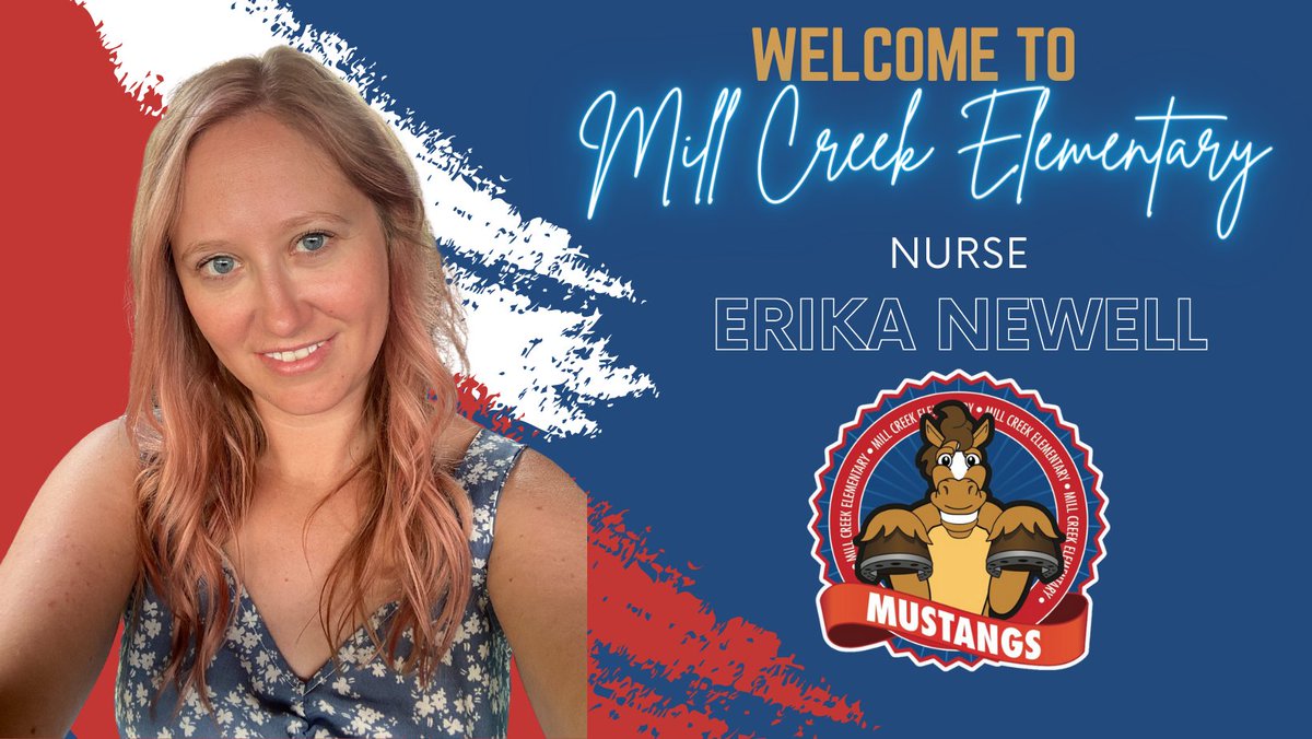 Nurse Erika Newell is the NEWEST Mustang! Welcome to the team!
