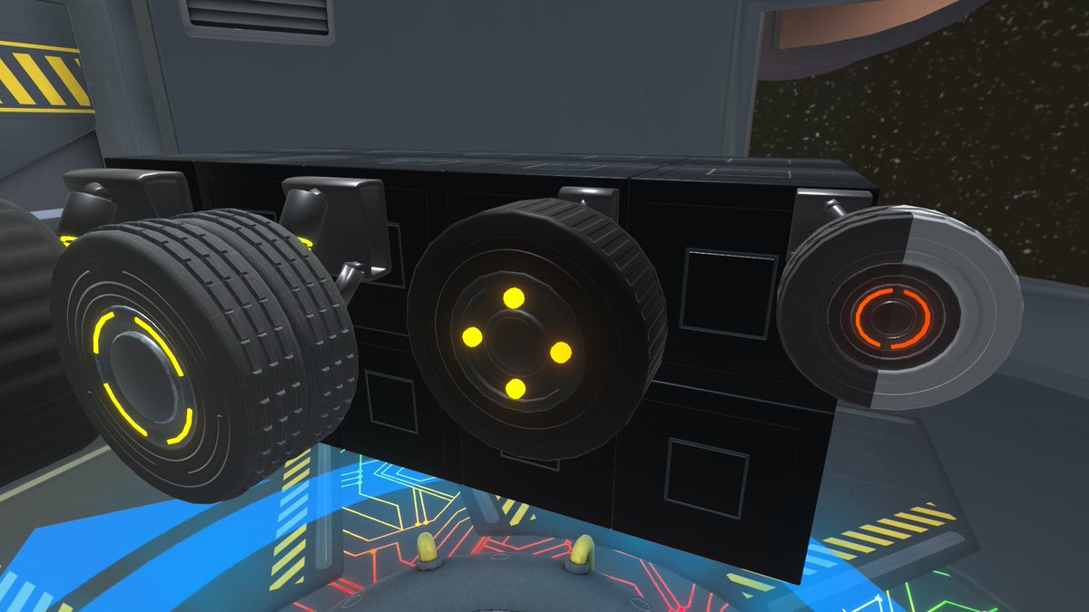 DiodeArena's tweet photo. Theses are our different Tiers of Wheel's! Become a play tester by joining the discord link in the bio and use our different Tier Wheel's. The higher Tier wheel the big they are and faster they are!!

Wishlist in bio!!

#indiegames #steam  #build #drive #fighter #videogame https://t.co/pAXuzmRSBV