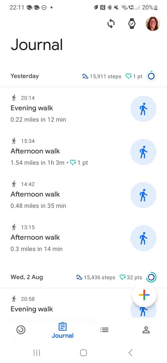 Day 3 of #ImperialActive passed me by. Lots of walking though despite a long drive back from Canterbury to Slough.
