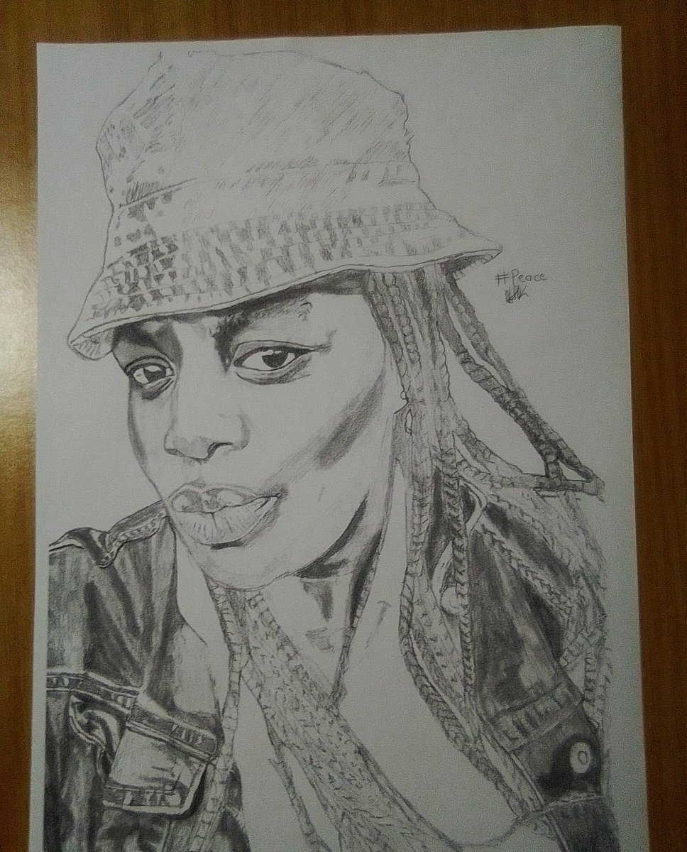 PeaceKaraboTkc's tweet photo. Art by Peace Karabo Tkc #On_another_level #artforever #portraitmood #portrait #blackandwhite #ink Follow for more if my work🥺❤️ https://t.co/WE5B5lHTna