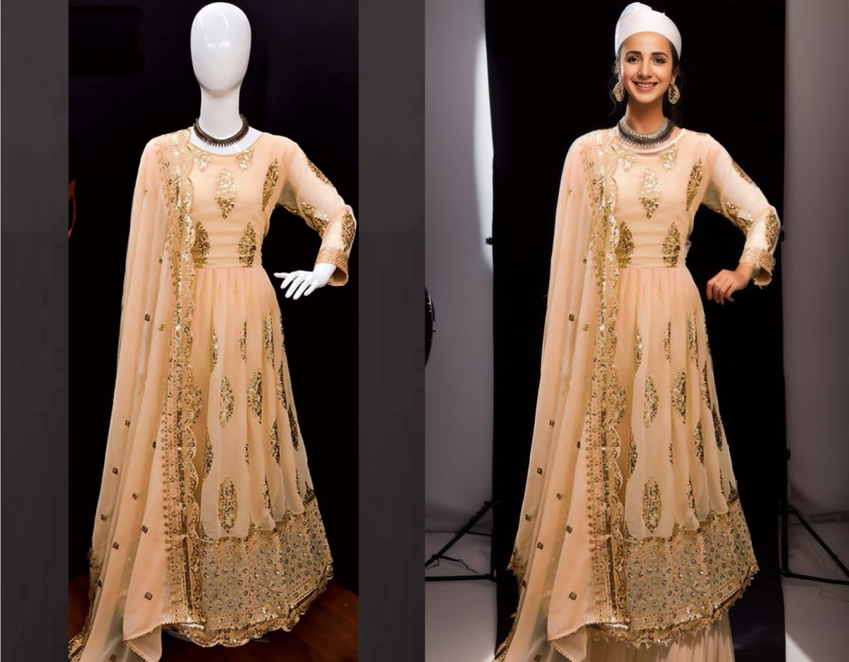 ux_avi's tweet photo. Tried to turn a Mannequin into a Human with Gen AI.

I came across a chinese startup https://t.co/0aicE5VZFN that has been using Gen AI features since an year, so I put them on test. Here's a mannequin in Indian outfits turned into new ethnicity models with AI background!

#AIart https://t.co/9drG4A8Ysl