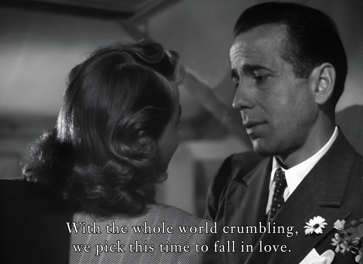CitizenMayoo's tweet photo. Casablanca (1942) https://t.co/8iiaxmXZu9