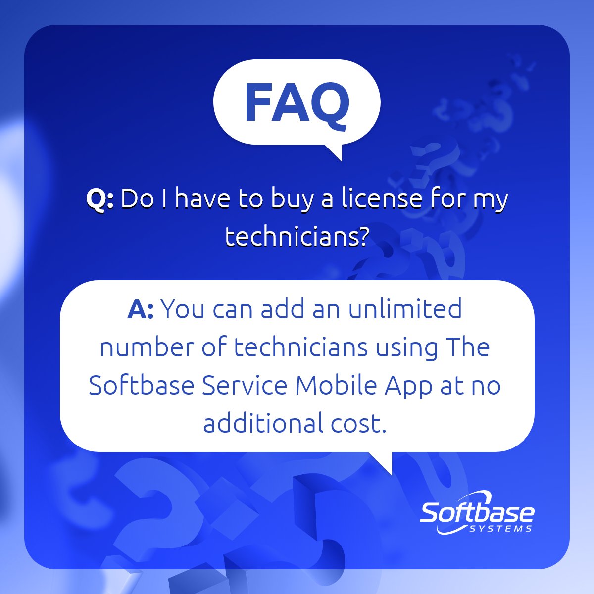 SoftbaseSystems's tweet image. Get the power you need without breaking the bank. 💪 

With The Softbase Service Mobile App, you can add unlimited technicians without any additional fees. 
softbasesystems.com/mobile-applica…

#softbase #softbasesystems #DMS #dealershipmanagment #dealership