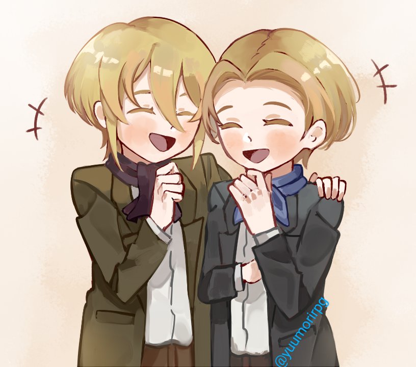 "The carefree days of the past have bygone, but I still have you with me, and that's enough..."

Still image of young Louis and William made by the incredibly talented <a href="/LastLucief/">Luci 🌠</a>