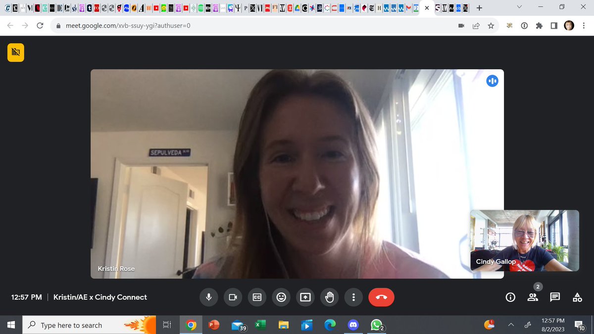 cindygallop's tweet photo. Great this week to meet Kristin Rose, @lafrancesdances's new Director of Growth at @AwkEssentials and talk breaking down the barriers for female-founded #femtech #sextech brands and how much money there is to be made when we do https://t.co/TH6UBSf8Qn #AwkwardEssentials https://t.co/F648HThTNQ