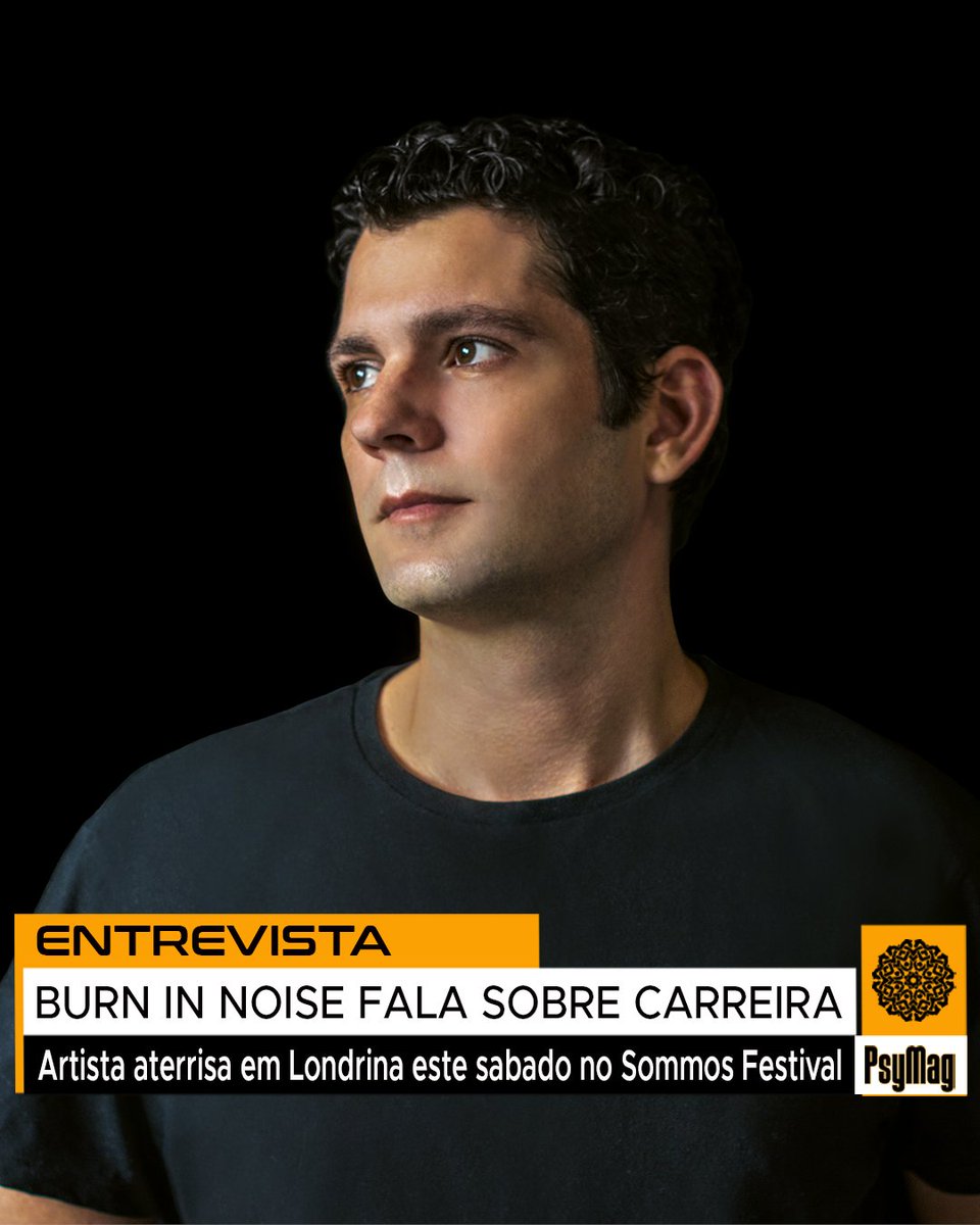 psymagbr's tweet photo. @burn_in_noise Comenta Carreira e @sommosfestival dia 5 em Londrina

Direto de Boom Festival, em Portugal, e Shankra, na Suíça, o artista aterrisa em Londrina este sábado.

Confira entrevista completa no portal

Link na bio https://t.co/NKWSR293GC