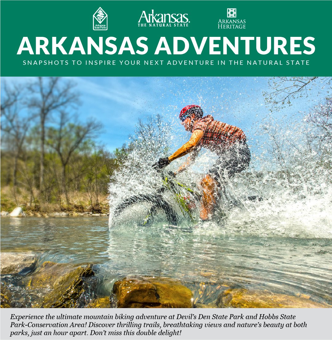 Arkansas Department of Parks, Heritage and Tourism tweet media