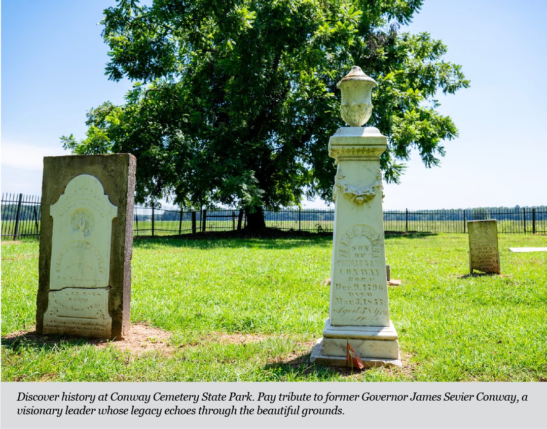 Arkansas Department of Parks, Heritage and Tourism tweet media