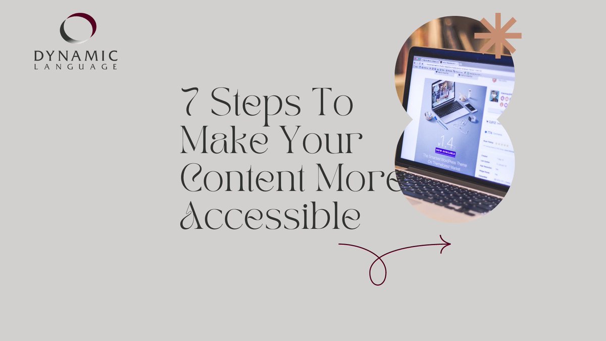 DynamicLanguage's tweet image. Unlock wider reach with accessible content! Ensure clear structure, plain language, and easy readability in all formats. Utilize tools for visuals and checks in MS Word, and keep your content PDF-friendly. Learn more: ow.ly/2aOC50Ppw9h #Accessibility #InclusiveContent
