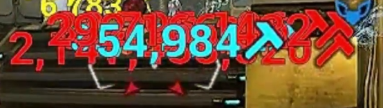 Knightmar3Fram3's tweet photo. @PabloMakes I just feel it's additional visual clutter, especially since you can have several damage numbers overlapping each other along with status procs - typically if you do a lot of dmg. even with the compact setting. https://t.co/TZZBr0g34m