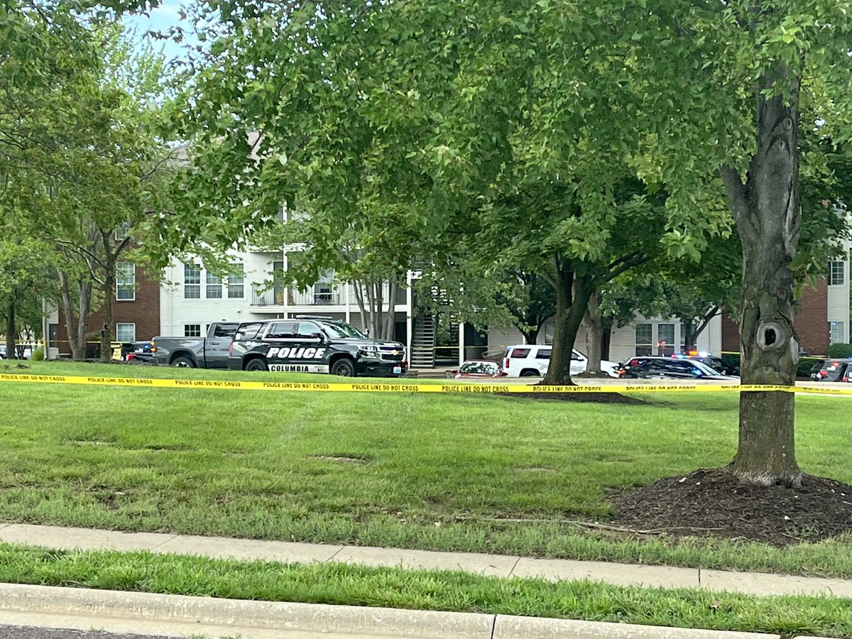 Major police presence at the Landing Apartment complex. We’ll have the latest at 5 and 6 on <a href="/KOMUnews/">KOMU 8 News</a>
