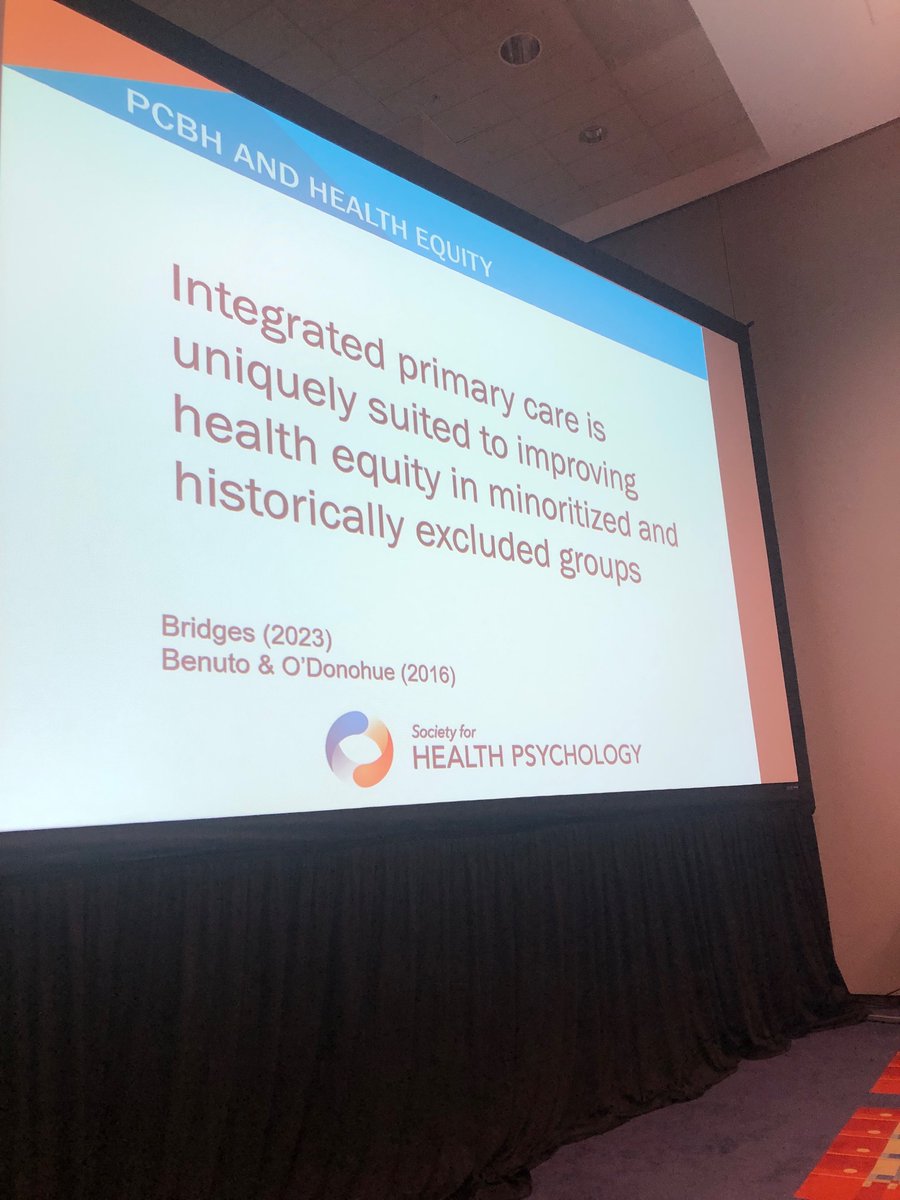 Fantastic health equity panel today through the Society for Health Psychology! #apa2023 #primarycare #healthequitynow @APA @APADivision38 @APAconvention