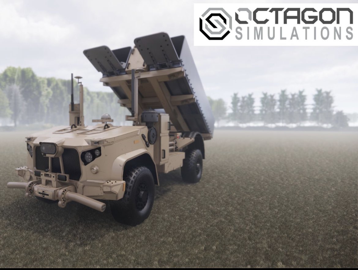 Introducing our new Simulation, 

The “NMESIS” Naval Strike Missile (NSM) system, is mounted on a “JLTV ROGUE” an automated self driving platform.

#simulation #simulationtraining #vr #vrtraining #AR #military #usmc #usmilitary #usmarinecorps  #madewithunity #OCTAGONSIMULATIONS