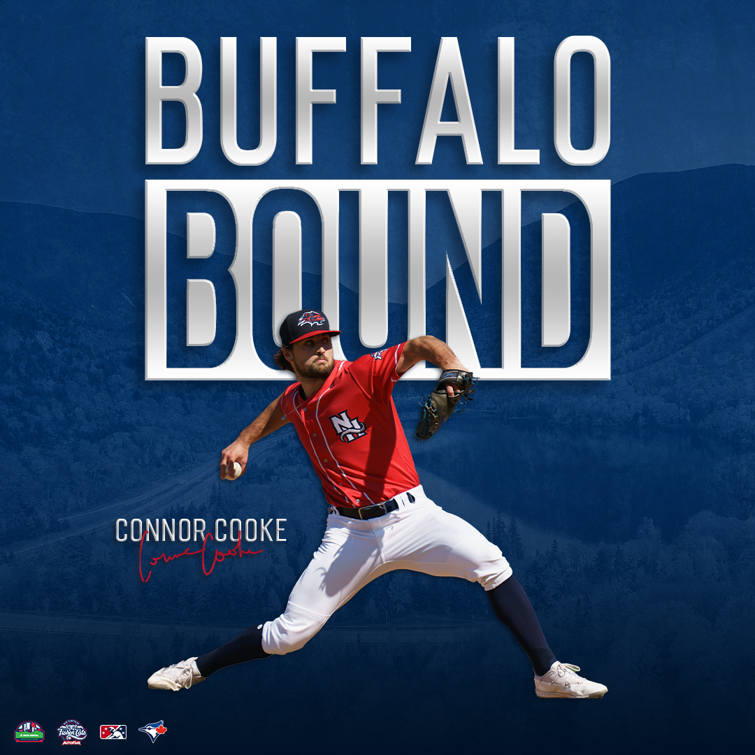 Let Connor Cook(e)! 🔥

Congratulations to <a href="/connorcooke440/">Connor Cooke</a> for earning promotion to <a href="/BuffaloBisons/">Buffalo Bisons</a>! 👏🏻

More info: bit.ly/3QqdG8g