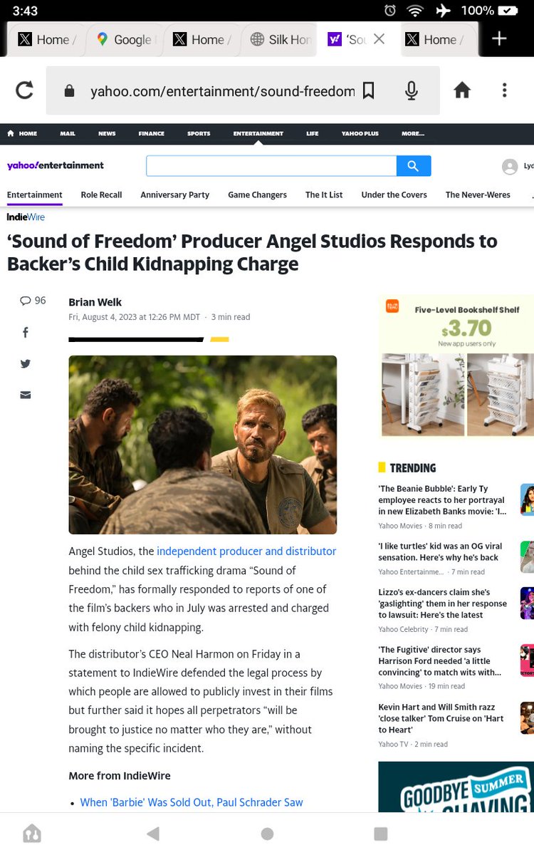 LydiaMonahan11's tweet photo. Surprise surprise, I suspected they were releasing this now as a cover of the human trafficking they are involved in, involving human beings with neural implants they attack, force into slavery and call "angels." https://t.co/6Eb1S0JwHv