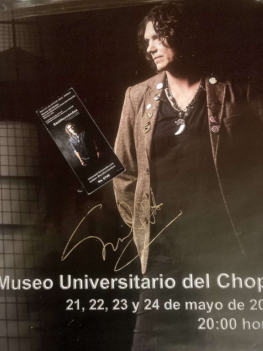 Saúl Hernández “La Memoria de los Sentidos, Canciones y Caminos” Conciertos en el  <a href="/museodelchopo/">Museo del Chopo</a> Mayo 2012 @SaulHernandezE #caifanes #Jaguares