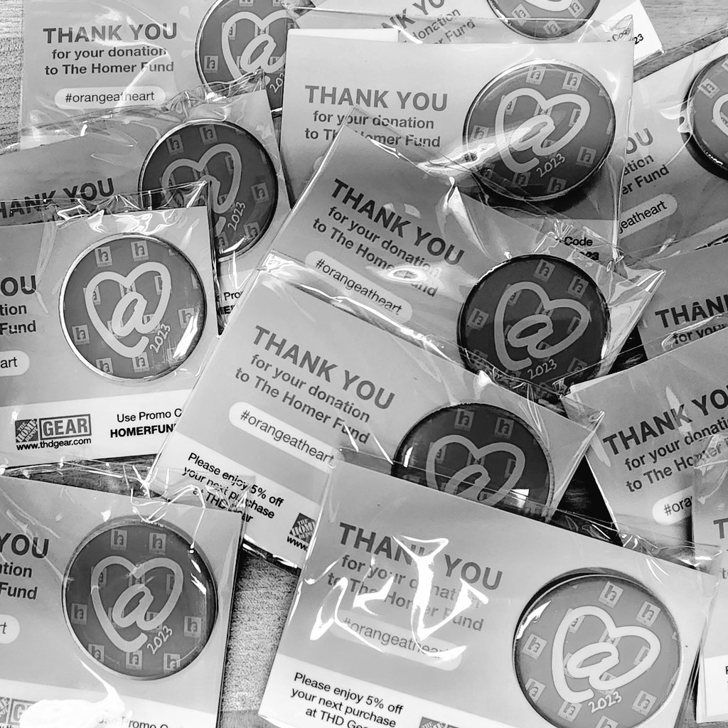 Such a great way to be a part of and give back! #orangeatheart