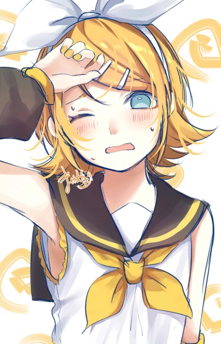 あっつ～… #鏡音リン #VOCALOID