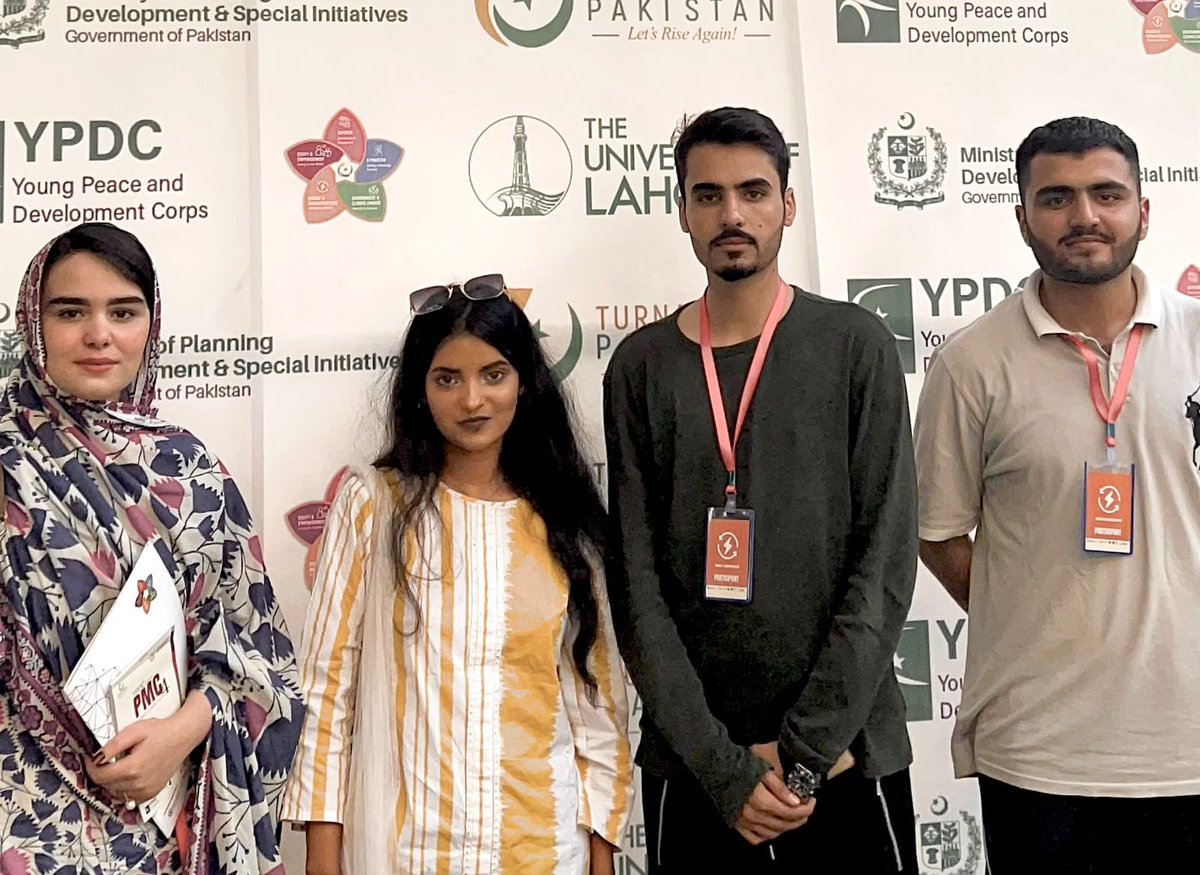 BuitemsYPDC's tweet photo. Introducing Team @BuitemsYPDC for Policy Making Competition 2023 Organized by @uolypdc at University of Lahore.
Wishing them good luck. 
@unsaid_w0rdss, @Dawood_eco07 @Irfankdurra, @PoodFanda 
#buitems #buitemsypdc #UOL #PMC2023 https://t.co/2xC0WiL92C