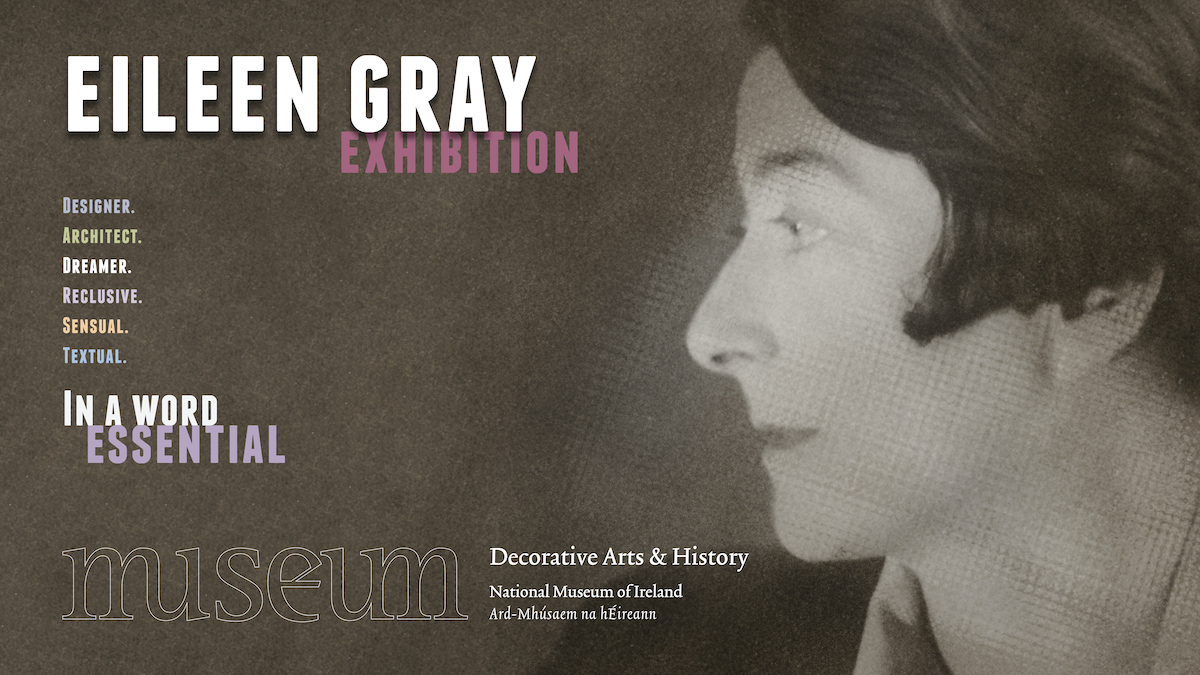 Stay out late next Thursday & take a tour of the Eileen Gray exhibition at NMI- Decorative Arts & History, Collins Barracks - Thursday 10th August from 6.30pm #LGBTHistory #DesignHistory #Architecture
museum.ie/en-IE/Museums/…