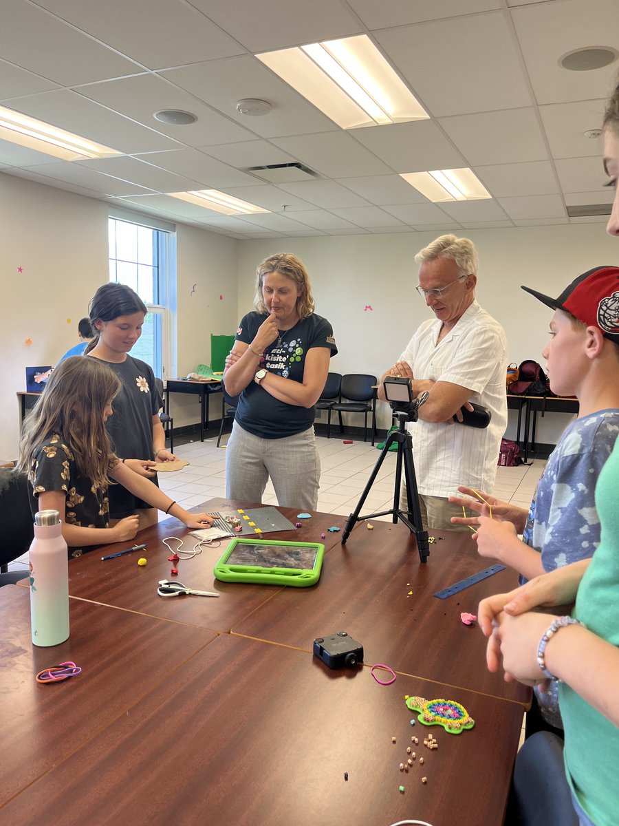 SeanCaseyLPC's tweet photo. Big thank you to @steampei for inviting me to visit #STEM Stop Motion Camp Week! I was amazed by the creativity and ingenuity I saw in your projects. Our future is in good hands 🤲!
#stemcampweek #ArtInSTEM https://t.co/dWWPaTwd0b