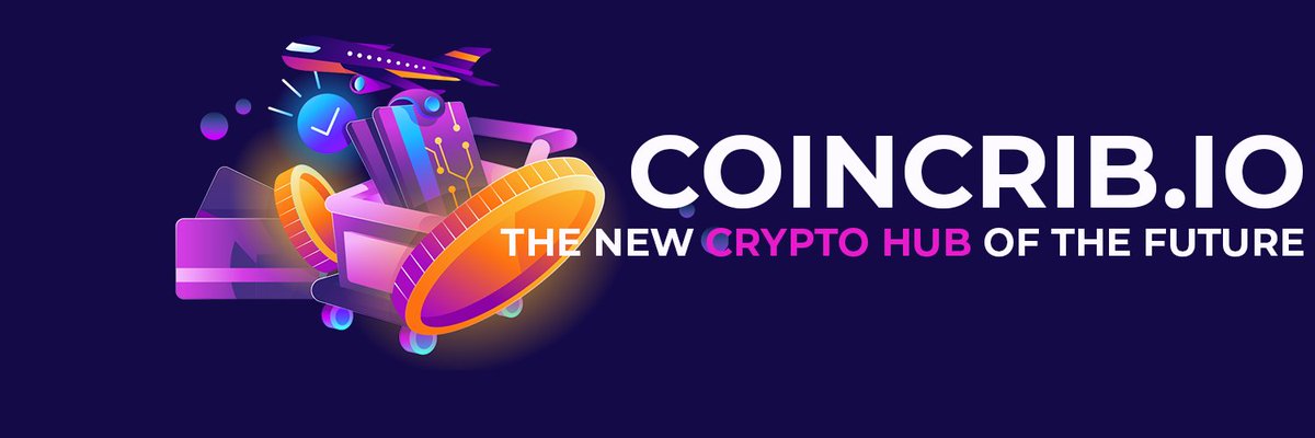 🎉 CoinCrib is a crypto online shopping marketplace with its own in-house payment system and banking.

👉 We make it easy to sell products, book events, pay for tuition, or rent goods worldwide without borders.

More info about us: coincrib.io

#CoinCrib