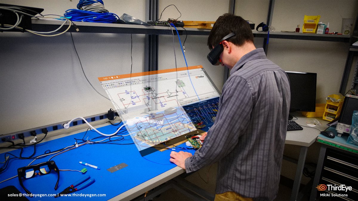 Did you know ThirdEye helps frontline workers save an estimated 70 days of productivity a year? By utilizing smart glasses and RealEye software within our own supply chain, MR/AI reduces task time, machine downtime and increases remote collaboration. [hubs.ly/Q01-5nw40]