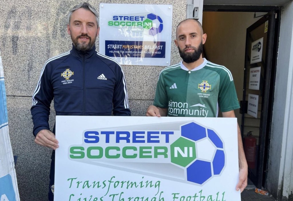 Exciting job opportunities at Street Soccer. We’re looking to employ two people 16-24 yrs old for 25 hours a week in Belfast. The role includes working with our social enterprise ’Street Move’ supporting with furniture delivery/collection, working at our charity shop and more. 😊