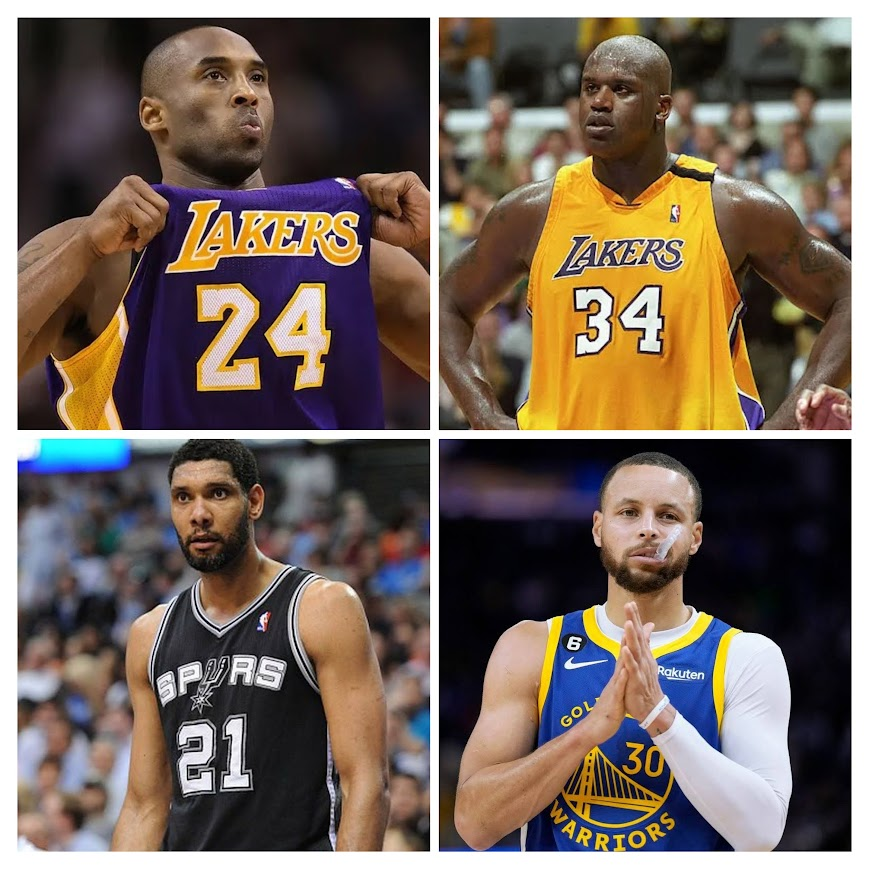 ClutchPoints's tweet photo. Thoughts on Austin Rivers' list of top 10 NBA players of all-time?🤔

1. LeBron James
2. Michael Jordan

Everyone else (in no particular order):
- Kobe Bryant
- Stephen Curry
- Tim Duncan
- Shaquille O'Neal
- Magic Johnson
- Kareem Abdul-Jabbar
- Kevin Durant
- Bill Russell

(via @ringernba)