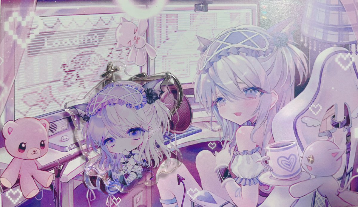Purelet1's tweet photo. アクキー届きました！
推しのグッズ買ったの初めてなのでウキウキです⋆⸜(* ॑꒳ ॑*  )⸝
#aqmqr https://t.co/xFOeY58UlG