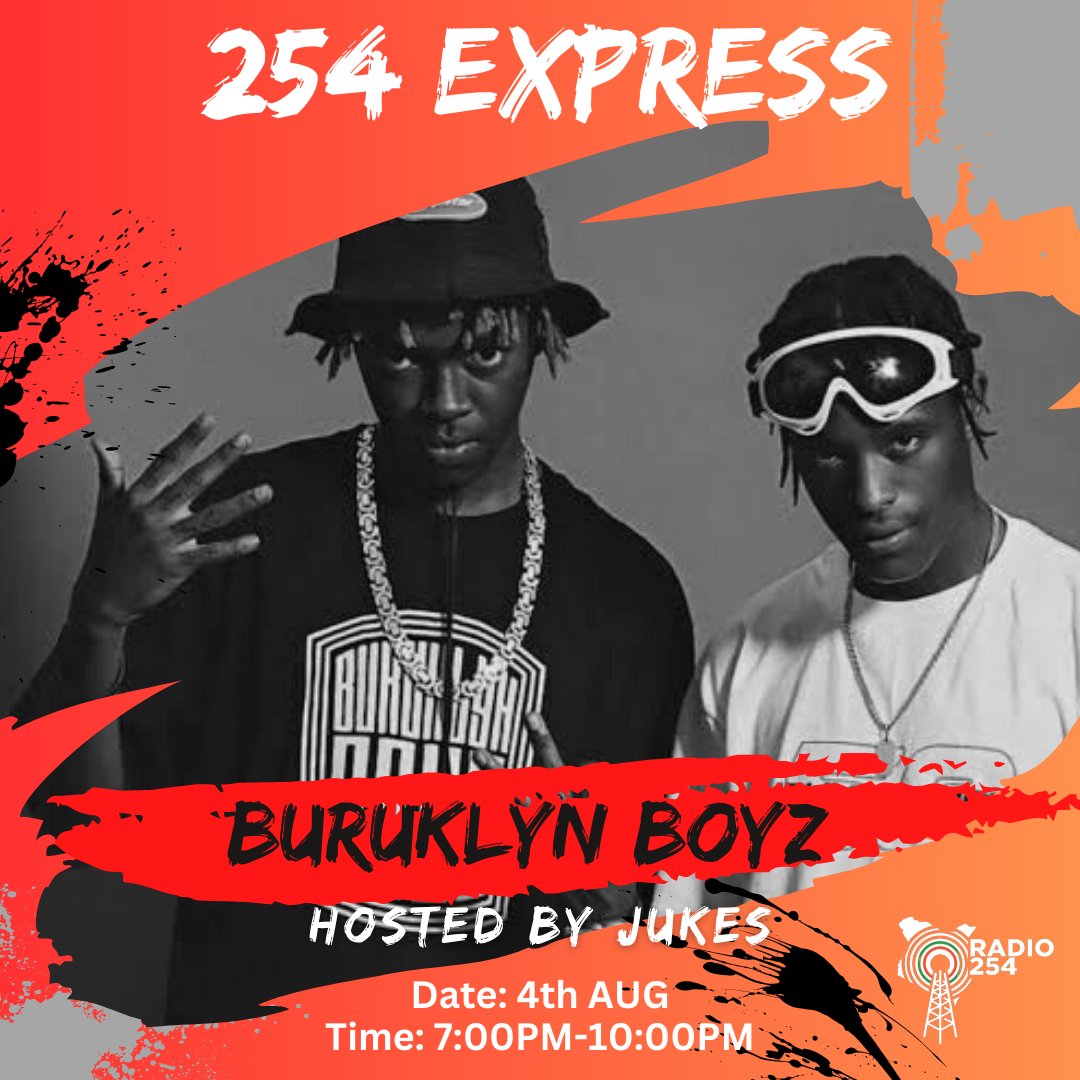 Radio254Online's tweet photo. We have Buruklyn Boyz in the studio talking about #openmic254 happening tomorrow at Sarakasi Dome from 11am to 11pm tune in at https://t.co/nHzbMNaSgK https://t.co/QKiEBDvjKB