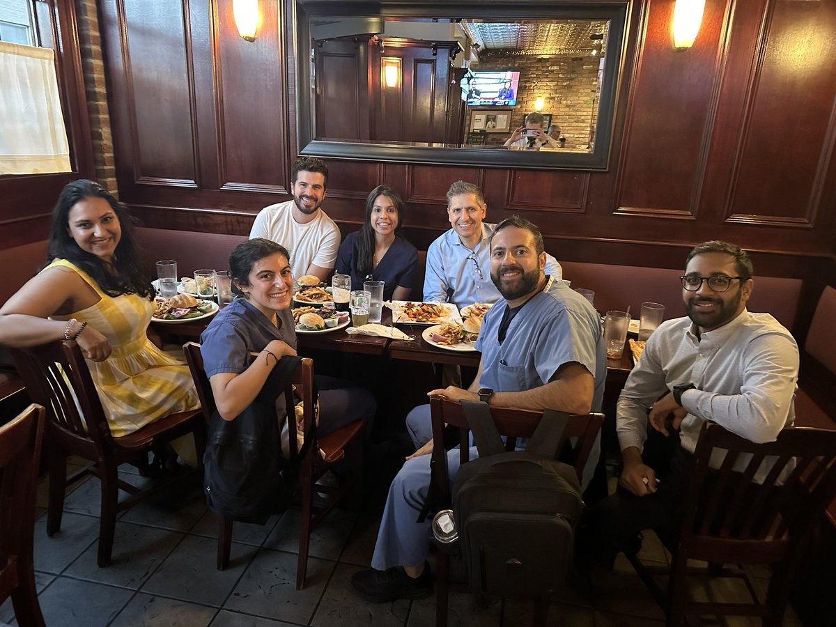 Raffi Karagozian, MD (@rkaragozian) on Twitter photo After an intense first month of GI fellowship, the <a href="/TuftsMedicalCtr/">Tufts Medical Center</a> GI Fellows had an enjoyable outing and get together (pagers off 😀) to unwind!
Look forward to more such outings together! After an intense first month of GI fellowship, the <a href="/TuftsMedicalCtr/">Tufts Medical Center</a> GI Fellows had an enjoyable outing and get together (pagers off 😀) to unwind!
Look forward to more such outings together!