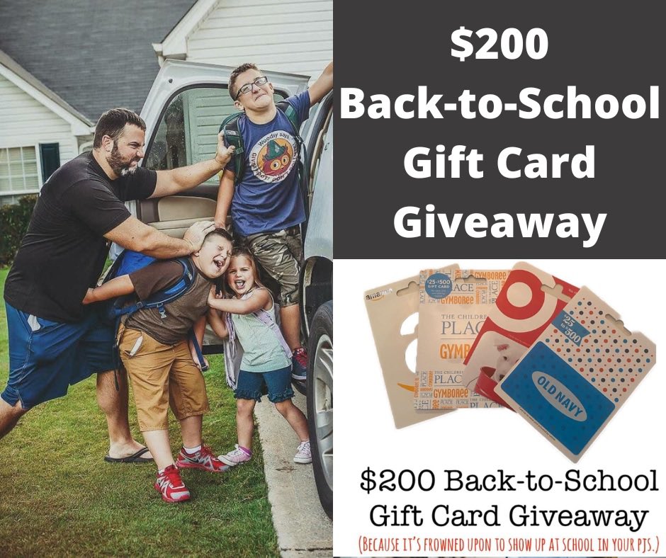 Im giving away $200 worth of gift cards for all your back-to-school shopping needs from Old Navy, Target, Chiłdrens Place, and Amazon! 

#free #Giveaway #GiveawayAlert #freestuff 

kingsumo.com/g/5cugqa/back-…