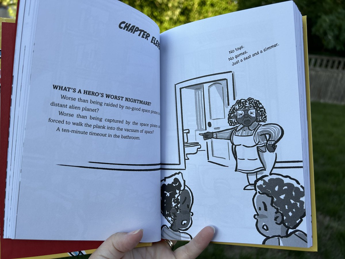 LBookends's tweet image. We *finally* met @wjpumphrey &amp;amp; @jpumphrey this summer at #ALAAC23 and not only did we laugh out loud reading their new book LINK + HUD: HEROES BY A HAIR, but today we were able to add book #2 (SHARKS &amp;amp; MINNOWS) to our pre-order list!

This series will fly off our library shelves!