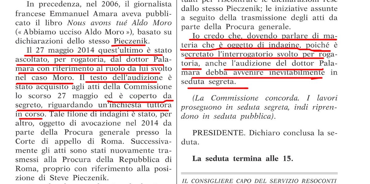 Wikileaks_Ita's tweet photo. #MoroFiles La Commis Parlam e la magistratura continuano a nascondere la verità su #Moro
Nel 2014 il magistrato Luca #Palamara ascoltò segretamente per rogatoria il funzionario🇺🇸 Steve #Pieczenik inviato da #Kissinger per evitare di salvare #Moro..segretato per indagini infinite https://t.co/Hr5dpOd1XU