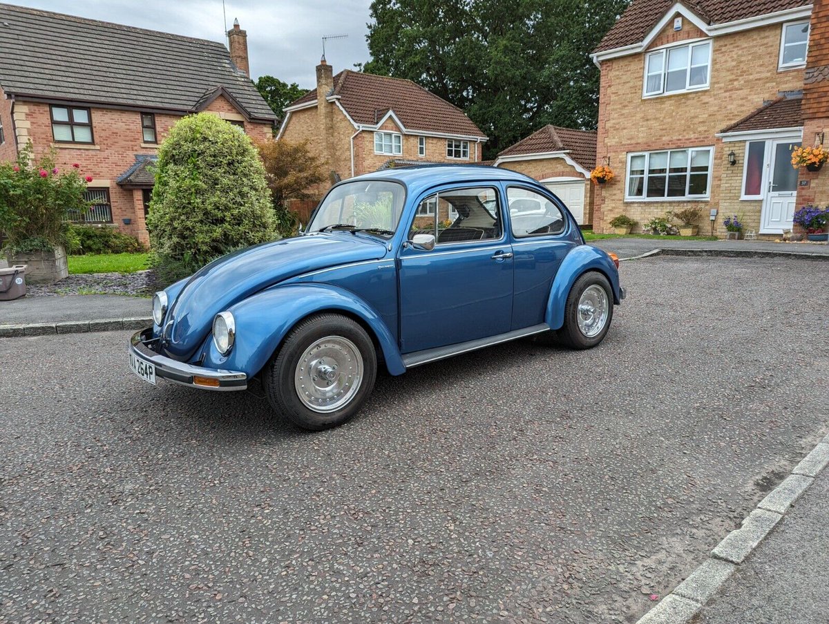 1. 🚗 Fully restored 1975 VW Beetle 1600
2. 💼 Tonnes of receipts, well-maintained
3. 🏡 Comes with limebug coverage tarp
4. 💰 Accepting offers near £12,000

#ClassicCarSale #1975Beetle #Volkswagen #ForSale

ebay.com/itm/1975-Volks…