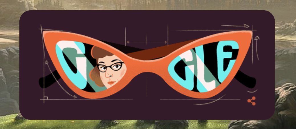 Well done, <a href="/KSPrior/">Karen Swallow Prior (Notorious KSP)</a>, you've been featured on the Google Doodle today! (Not really, but that's immediately what I thought when I first saw it 😂)