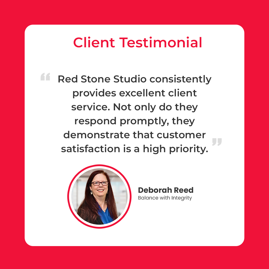 RedStoneStudio2's tweet photo. Client Testimonials always make us feel grateful for the partnerships we have in helping them build and strengthen their brands.
#RedStoneStudio #DigitalBranding #WebsiteDesign #DigitalMarketingTips #DigitalMarketing #DigitalMediaDesign #Branding #Design https://t.co/mcNwxOZl5B
