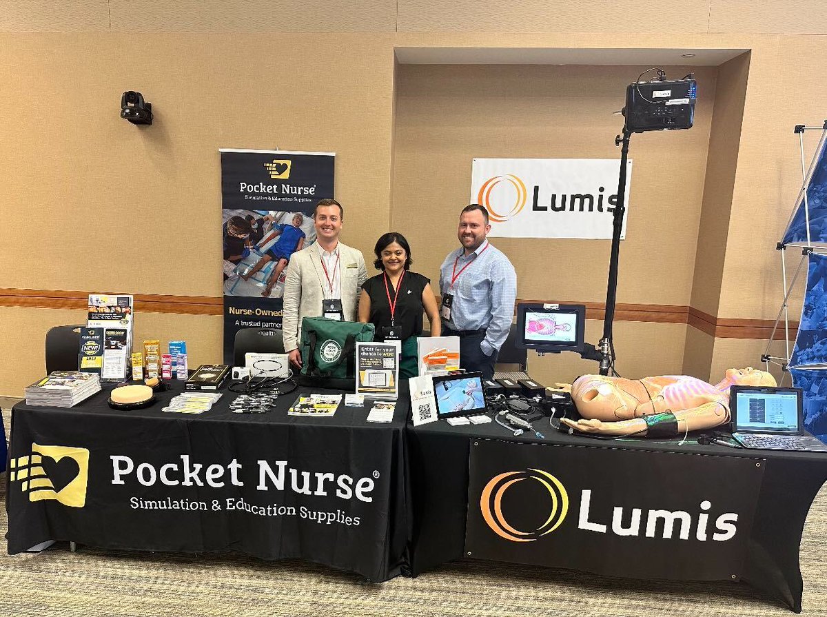LumisCorp's tweet image. And that&apos;s a wrap.. We had a wonderful time in Omaha exhibiting our InSight Platform with @Pocket_Nurse . We are already looking forward to SimGHOSTS 2024! #SimGHOSTS2023 #medicaltechnology