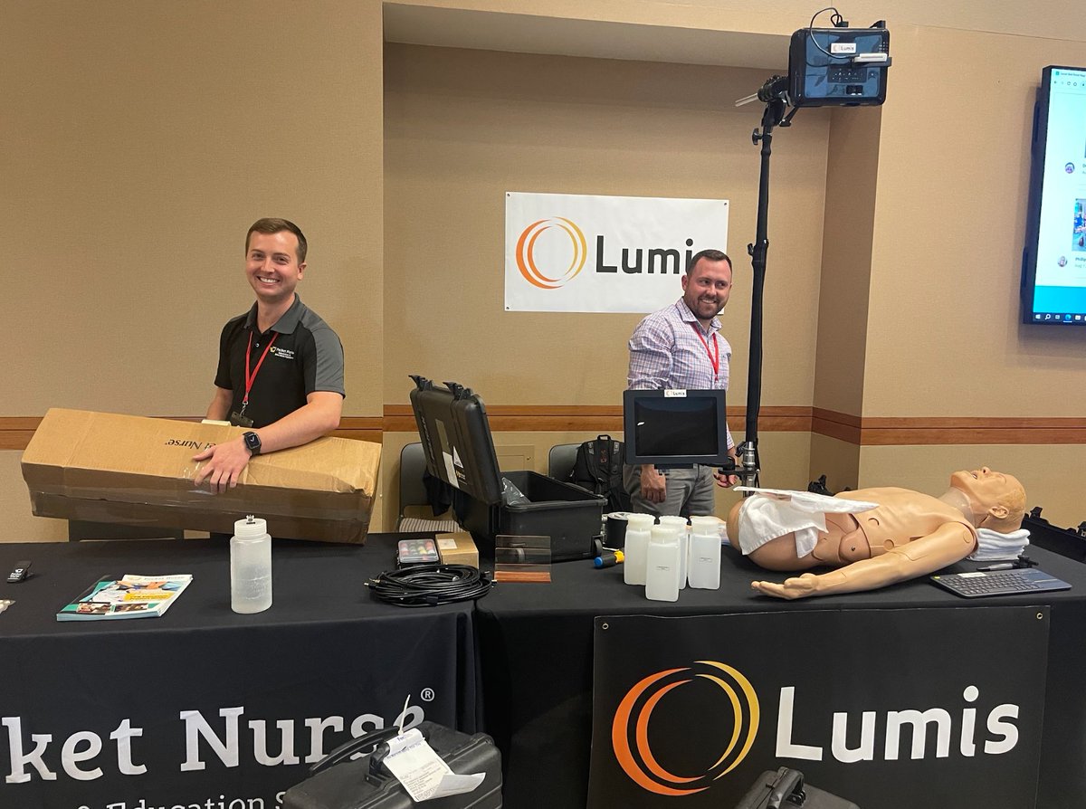 LumisCorp's tweet image. And that&apos;s a wrap.. We had a wonderful time in Omaha exhibiting our InSight Platform with @Pocket_Nurse . We are already looking forward to SimGHOSTS 2024! #SimGHOSTS2023 #medicaltechnology