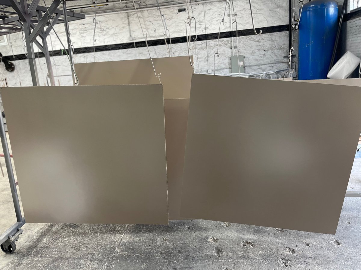 A toast 🥂 for these sparkling champagne colored pieces 🍾

#sandblasted #powdercoated #powdercoating #bronx #newyork #newjersey #connecticut