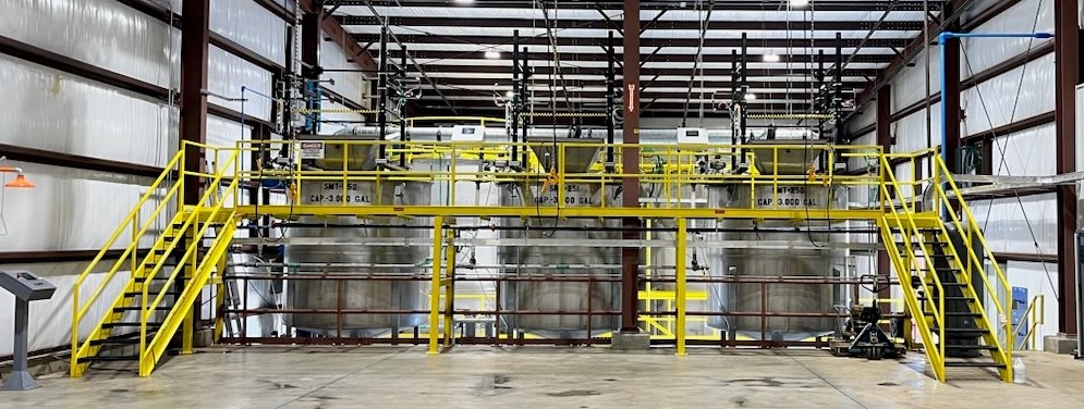 BuildLowndes's tweet photo. @CJBIndustries expands its formulation capacity in Valdosta, Lowndes County. The locally-owned company produces about 8% of all agricultural pesticides used in the U.S. each year. https://t.co/8QZX6tOghY https://t.co/qH3QEteR5N