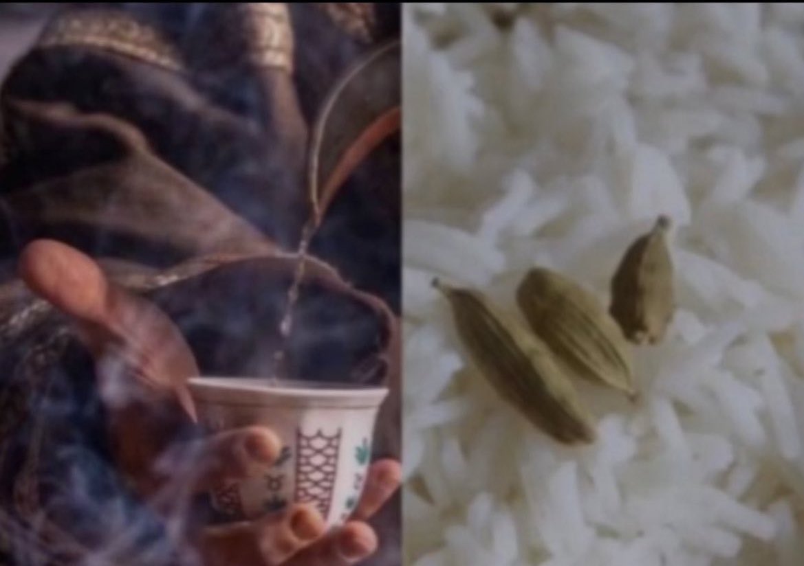 المزح لامن صار في وقت حساس 
أهل القبال الزين ما يقبلونه 

الهيل في الدلة يحبونه الناس 
لاكن ليا جاء في الصحن يكرهونه